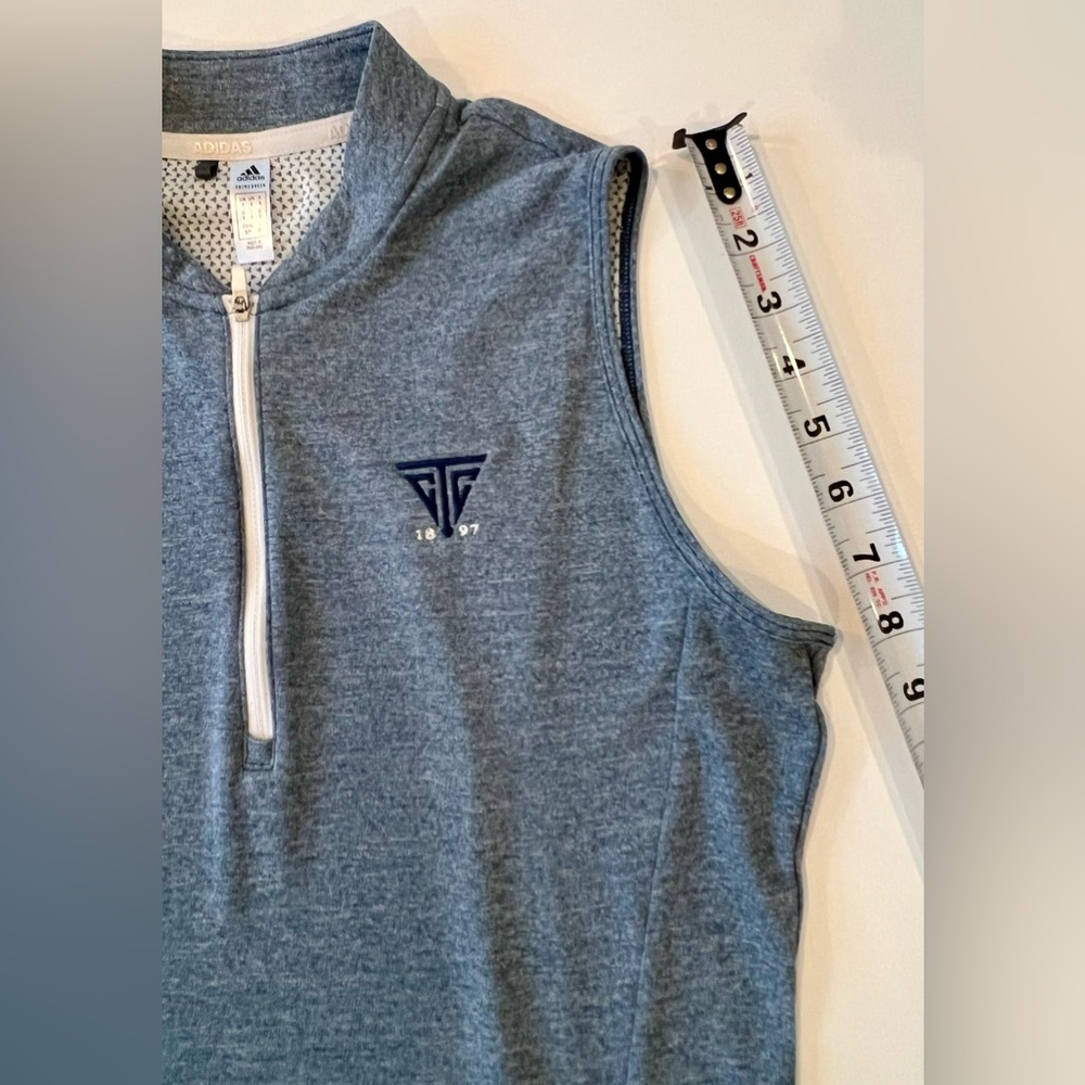 adidas PRIMEGREEN HEAT.RDY Golf Dress Blue Grey Size Small - Picture 8 of 16